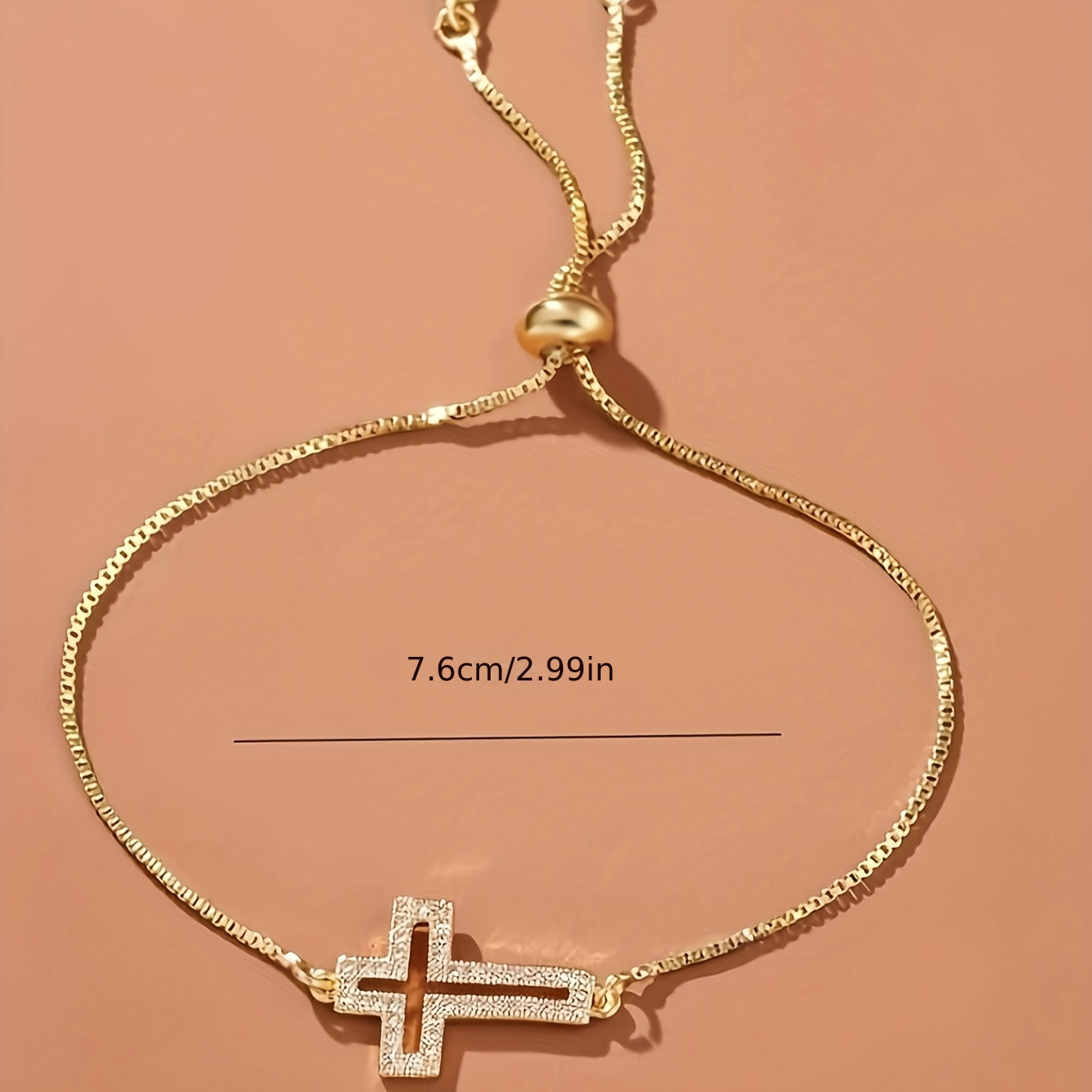 Vintage Cross Bracelet