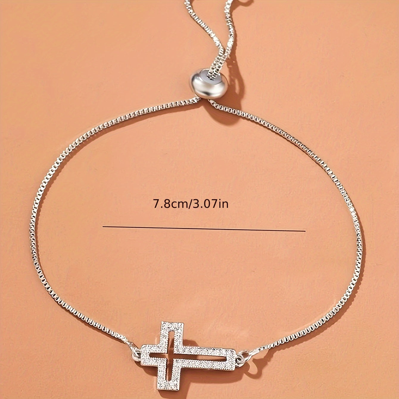 Vintage Cross Bracelet