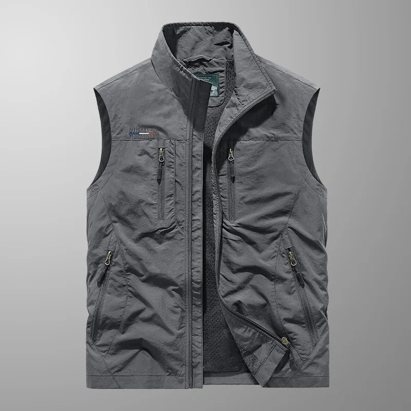 Boli | Breathable Cargo Gilet with Multiple Pockets