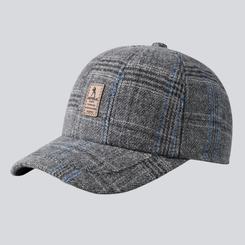 Steven | Wool Heritage Plaid Cap