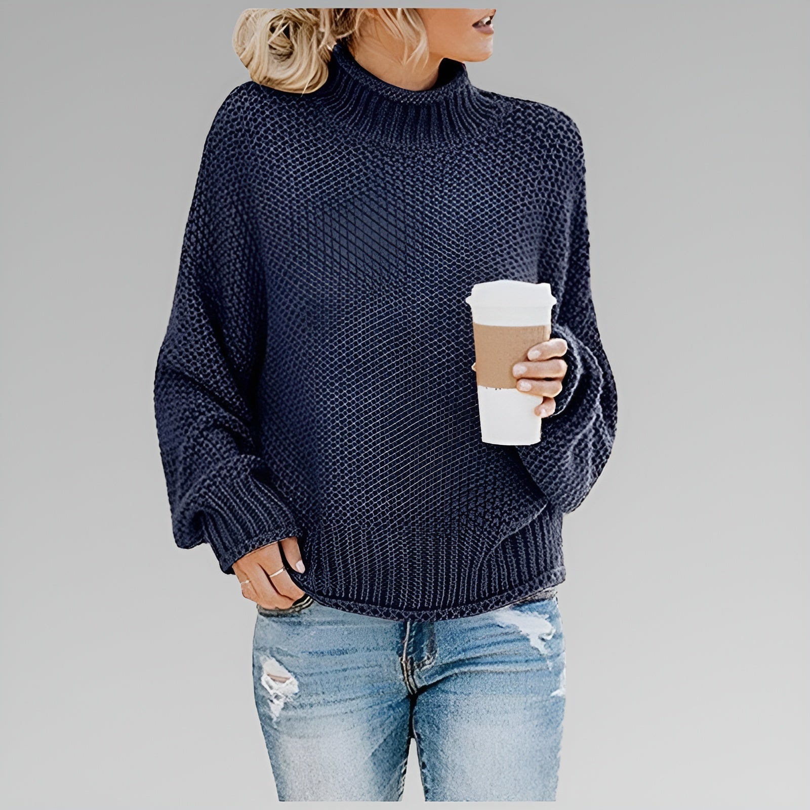 Anna | Women's Classic Cozy Knit Sweater