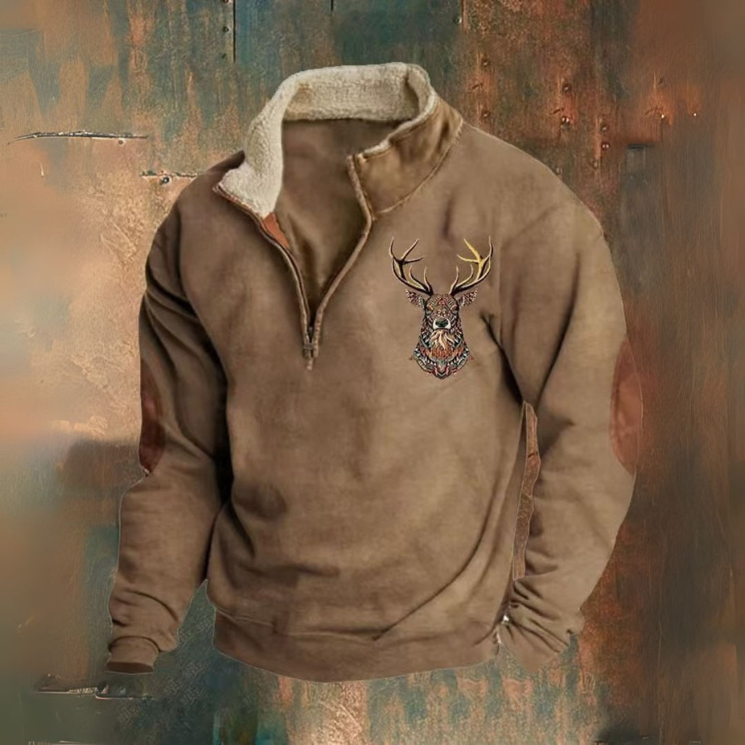 Paolo | Quarter Zip Sweater