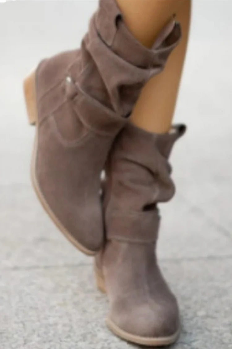Clémence™ | Soft Suede Ankle Boots