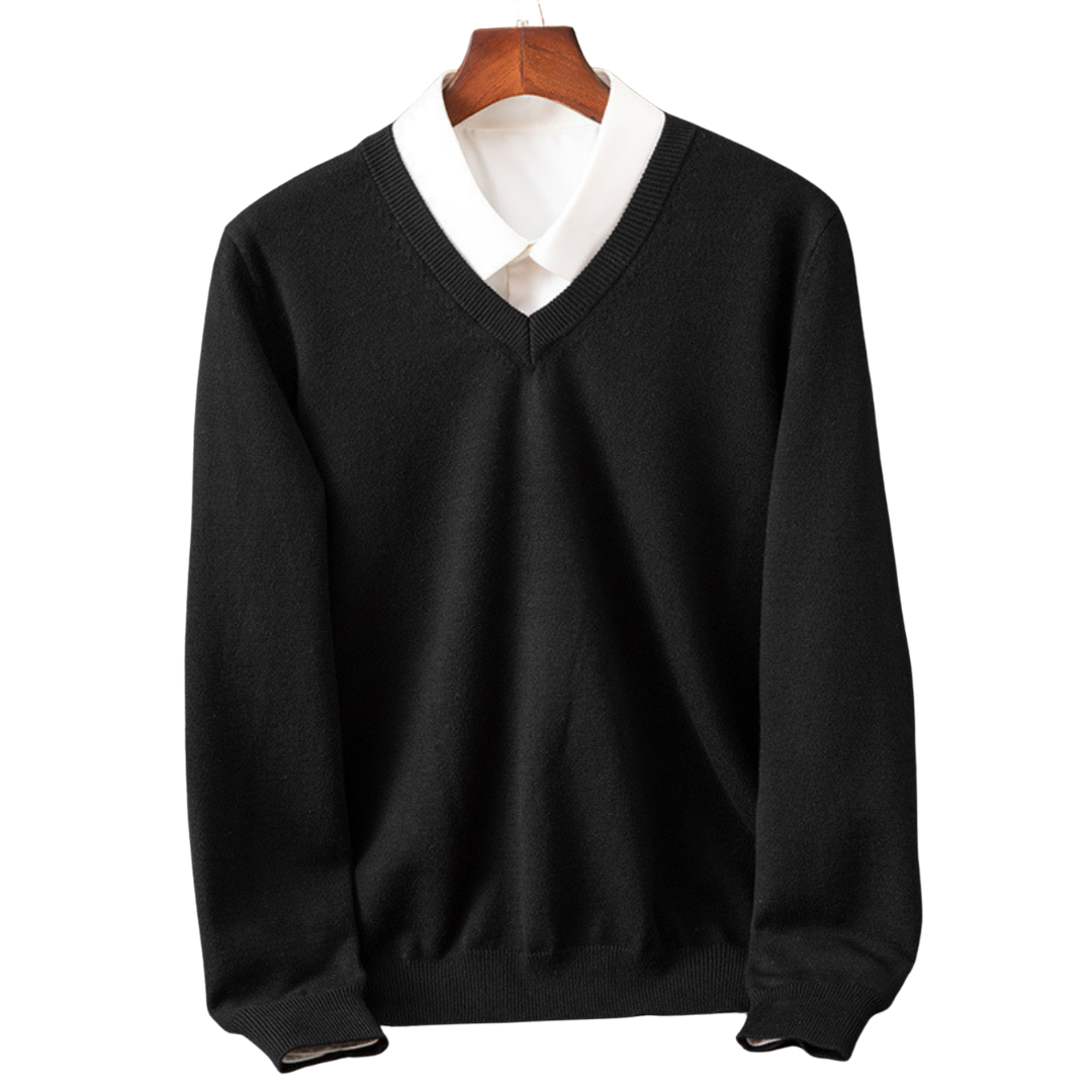Bexford - V-Neck Pullover in Pure for Men