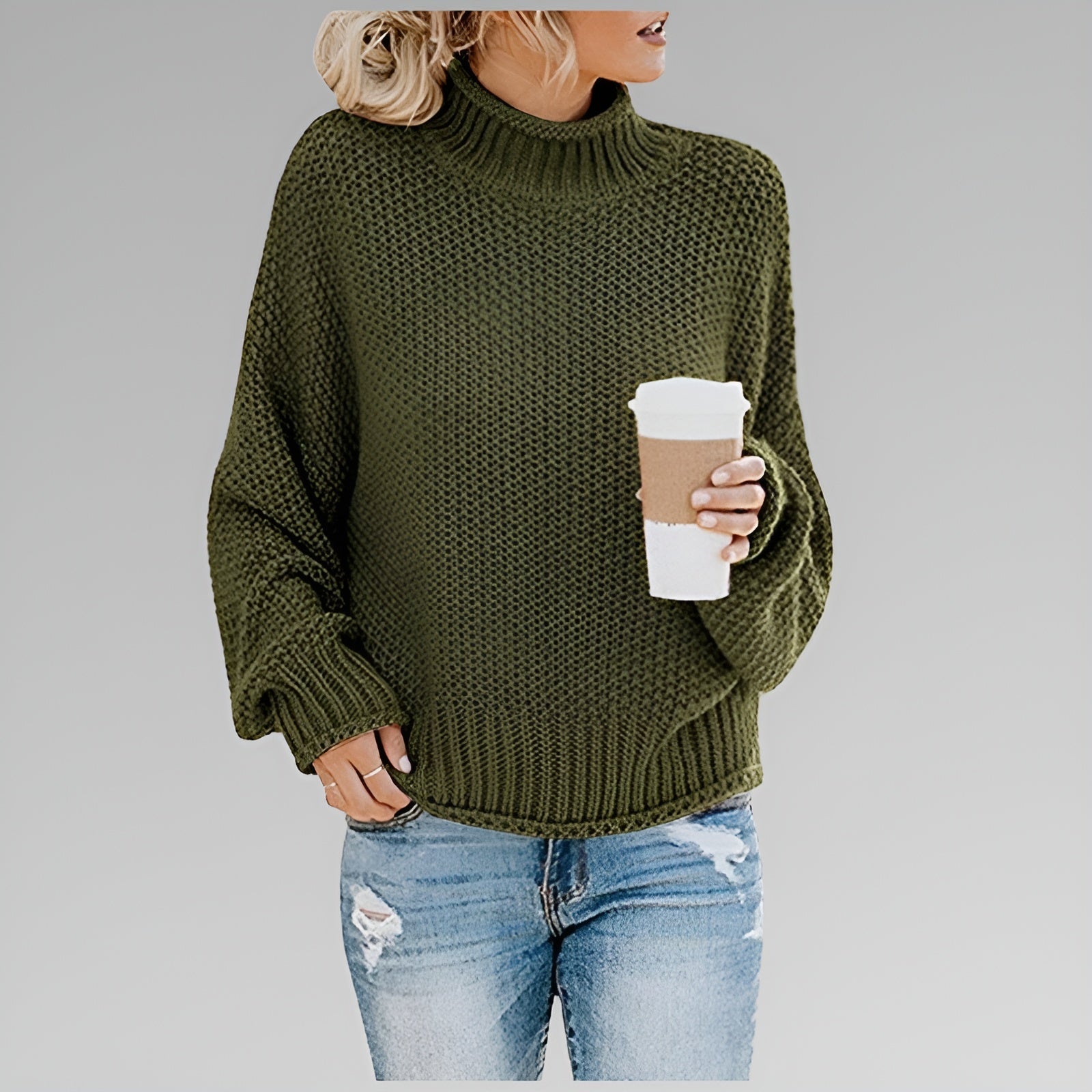 Anna | Women's Classic Cozy Knit Sweater