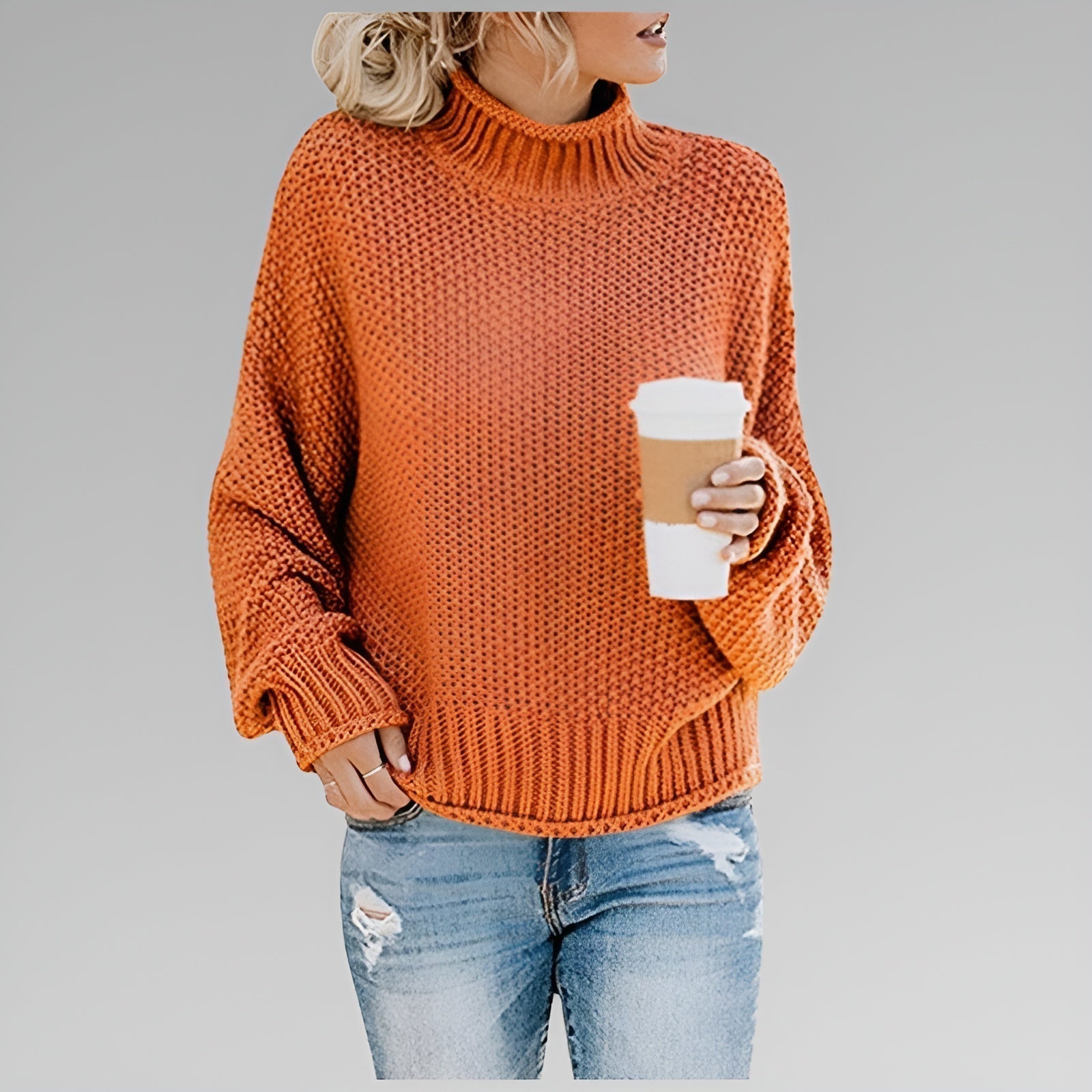 Anna | Women's Classic Cozy Knit Sweater