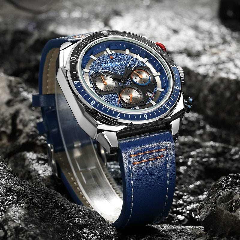 Luxury Quartz Sport Chronograph Watch™ - Olsen & Olsen