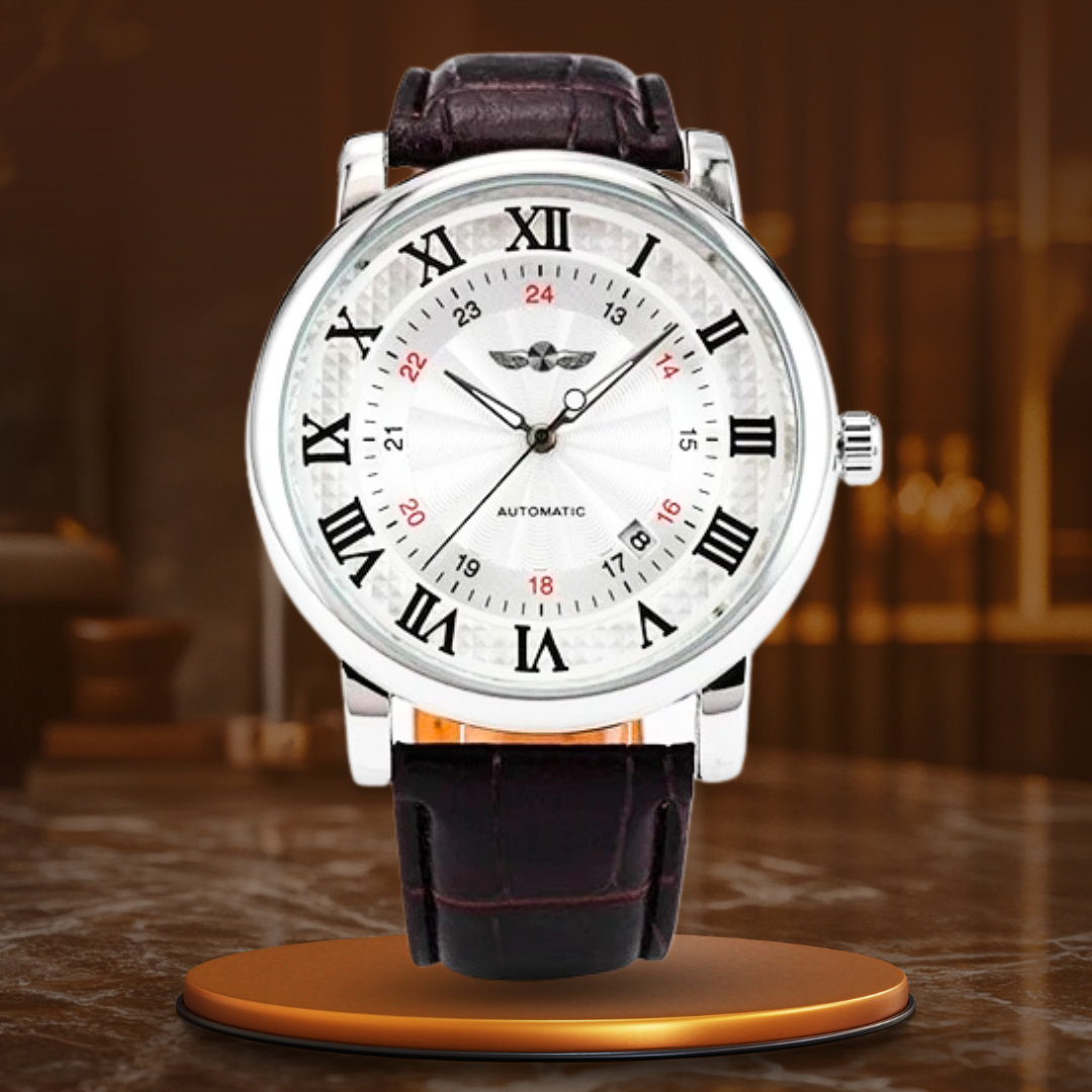 Luxury Automatic Leather Watch™ - Olsen & Olsen