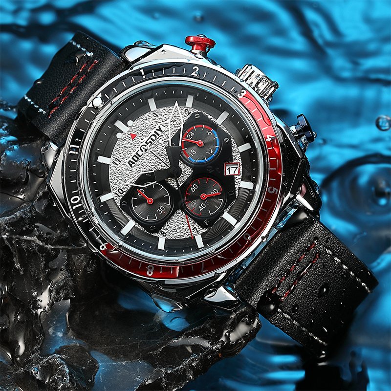 Luxury Quartz Sport Chronograph Watch™ - Olsen & Olsen