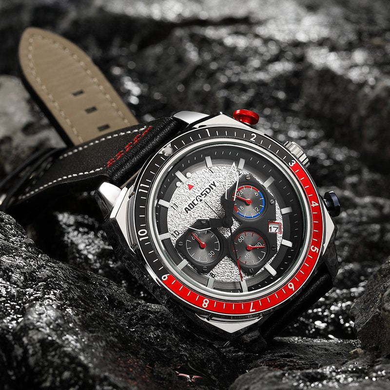Luxury Quartz Sport Chronograph Watch™ - Olsen & Olsen