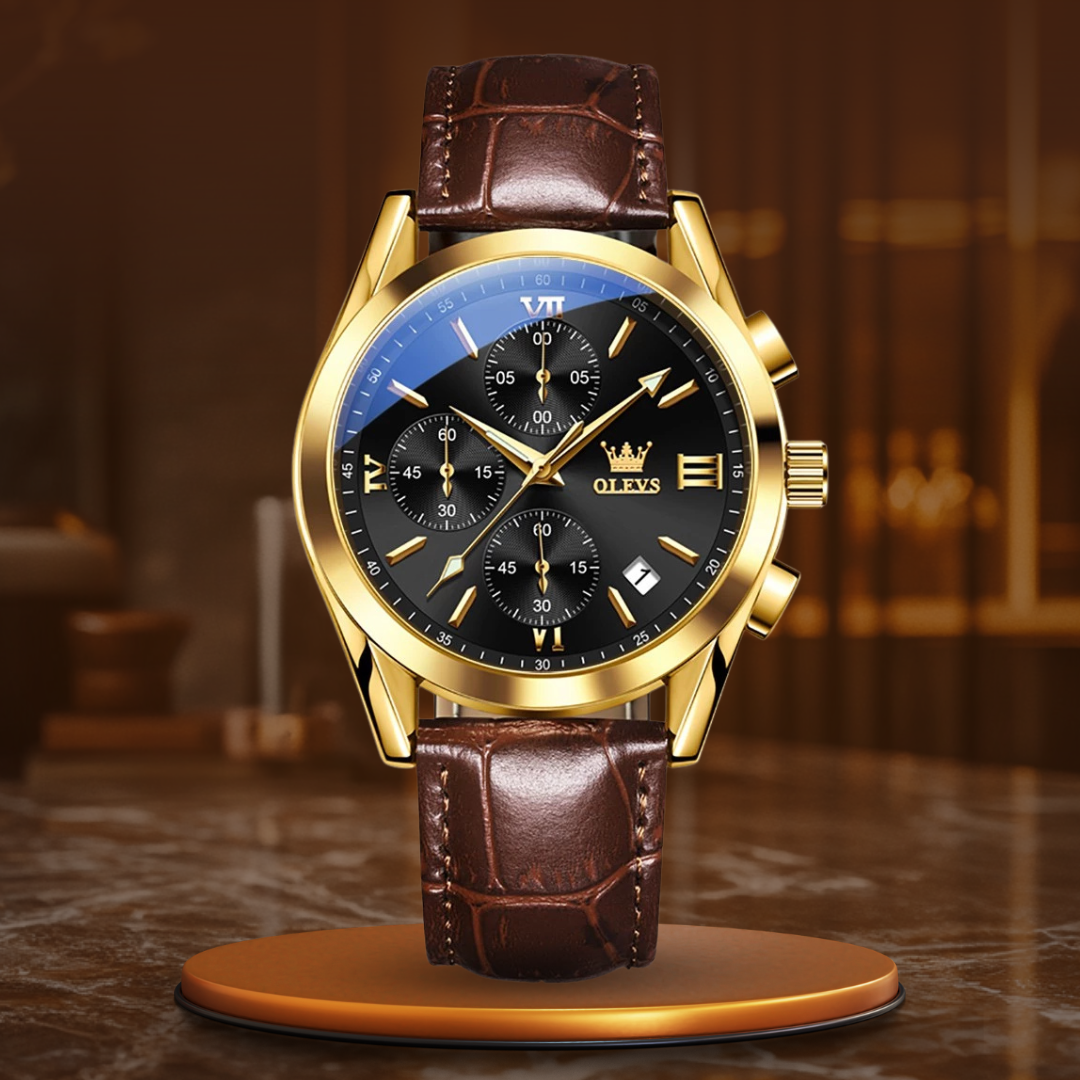Luminous Quartz Chronograph Watch™ - Olsen & Olsen