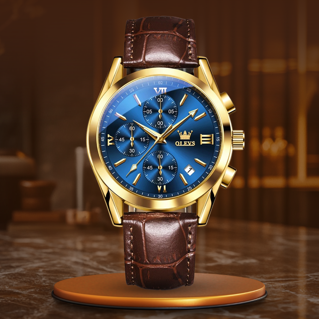 Luminous Quartz Chronograph Watch™ - Olsen & Olsen