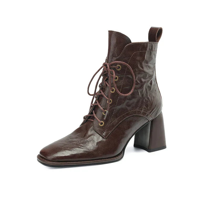 Virelia | Women's Leather Ankle Boots