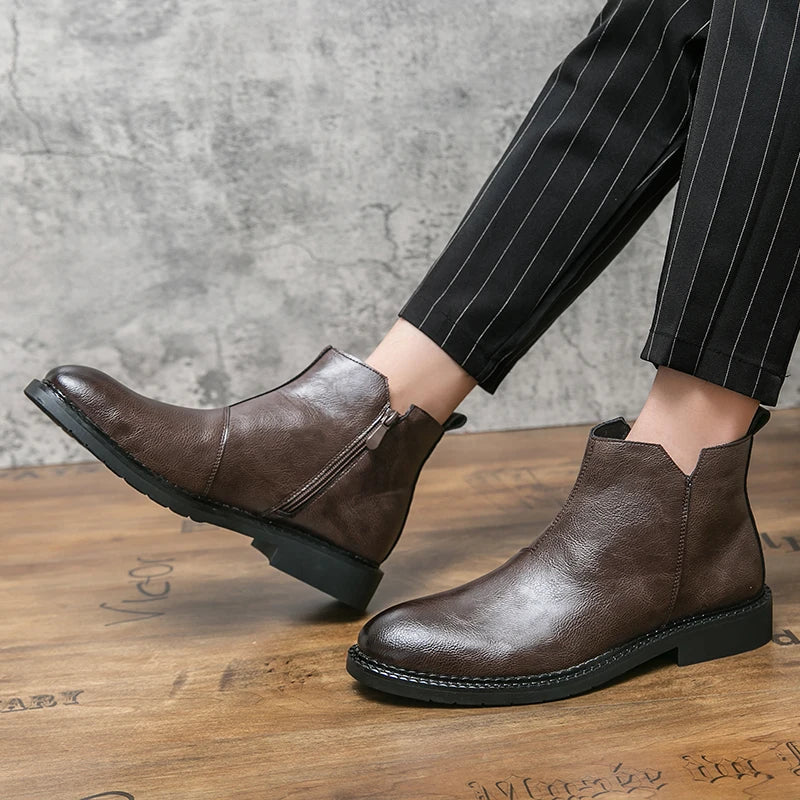 Genuine Leather Rufus Boots