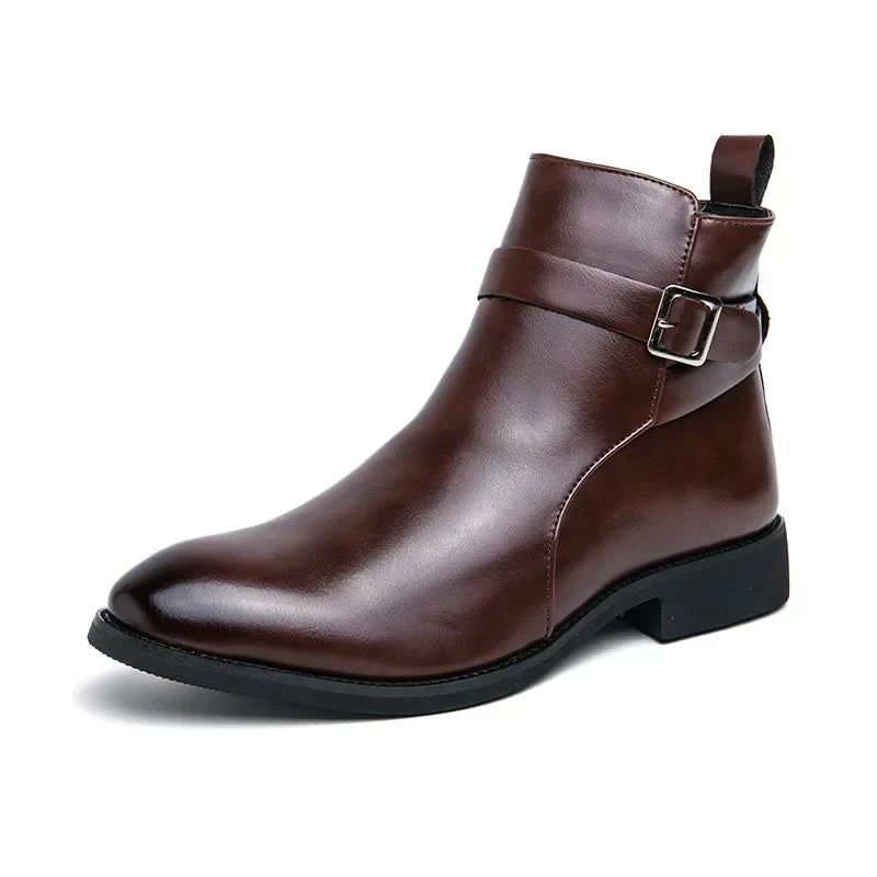 Genuine Leather Chelsea Boots by Sergio