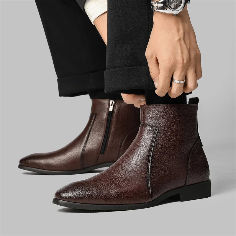 Genuine Leather Mavren Boots
