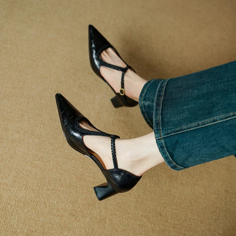 Alawi | Classic Leather Heels