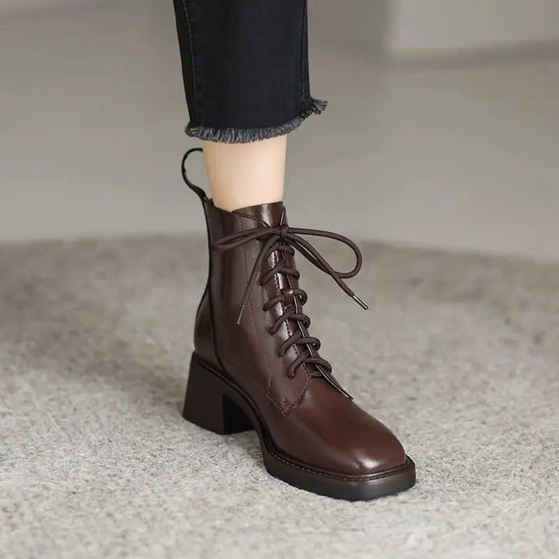 Jovinna™| Square Ankle Boots