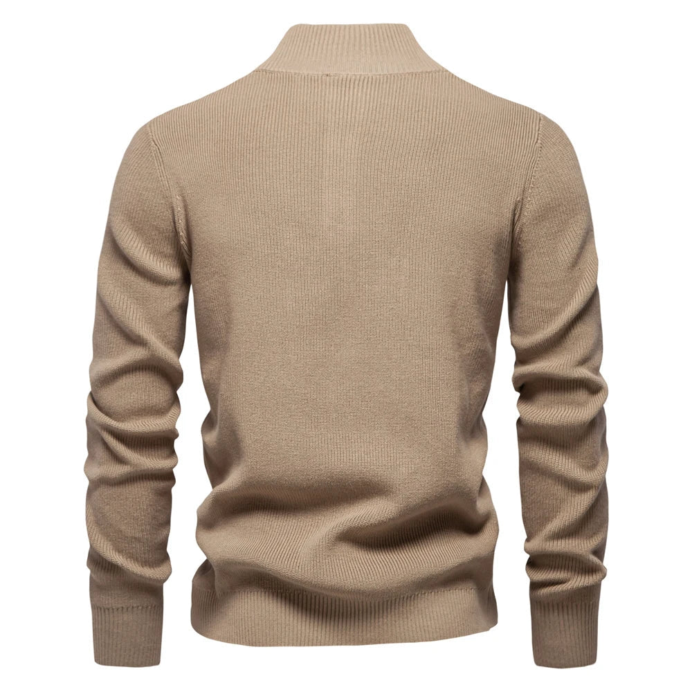 Cedar | Men's Sweater with Button Design