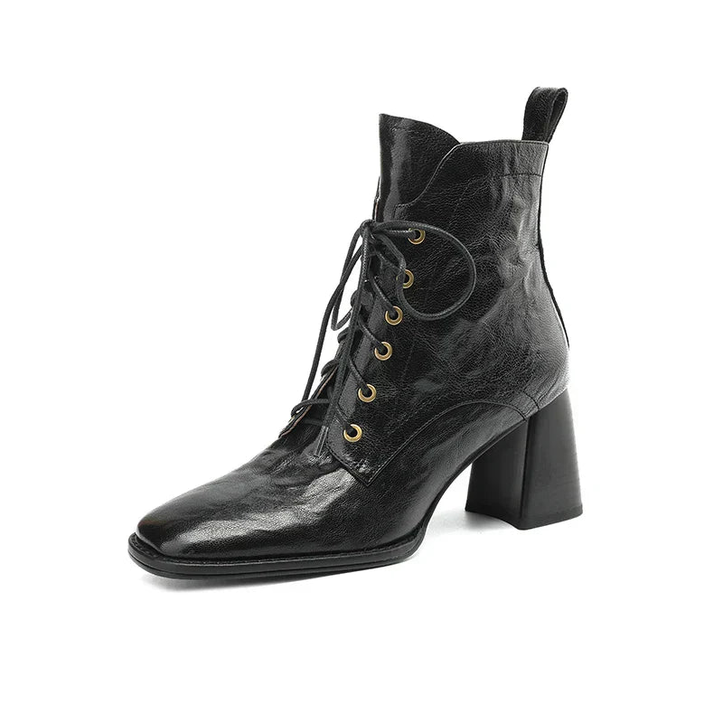 Virelia | Women's Leather Ankle Boots