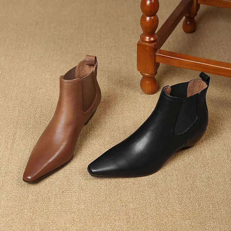 Genuine Leather Boots Laira