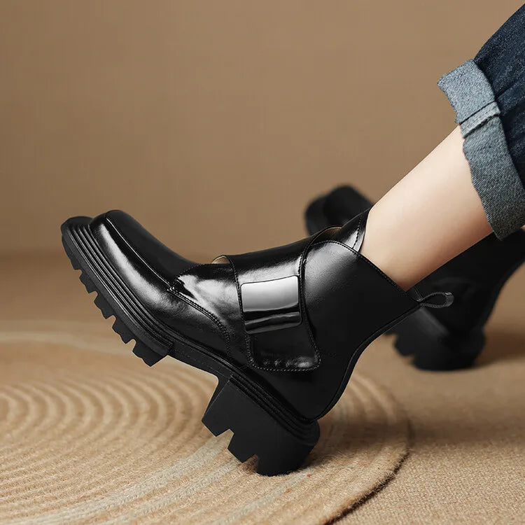 Ovelisse | Women's Leather Ankle Boots