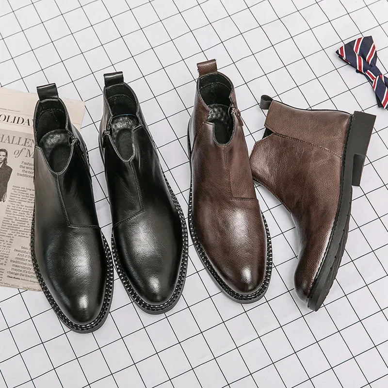 Genuine Leather Rufus Boots