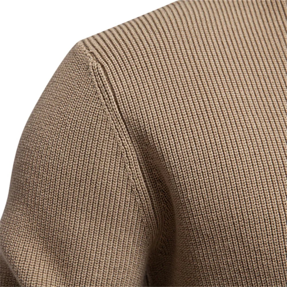 Cedar | Men's Sweater with Button Design