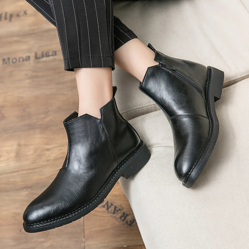 Genuine Leather Rufus Boots