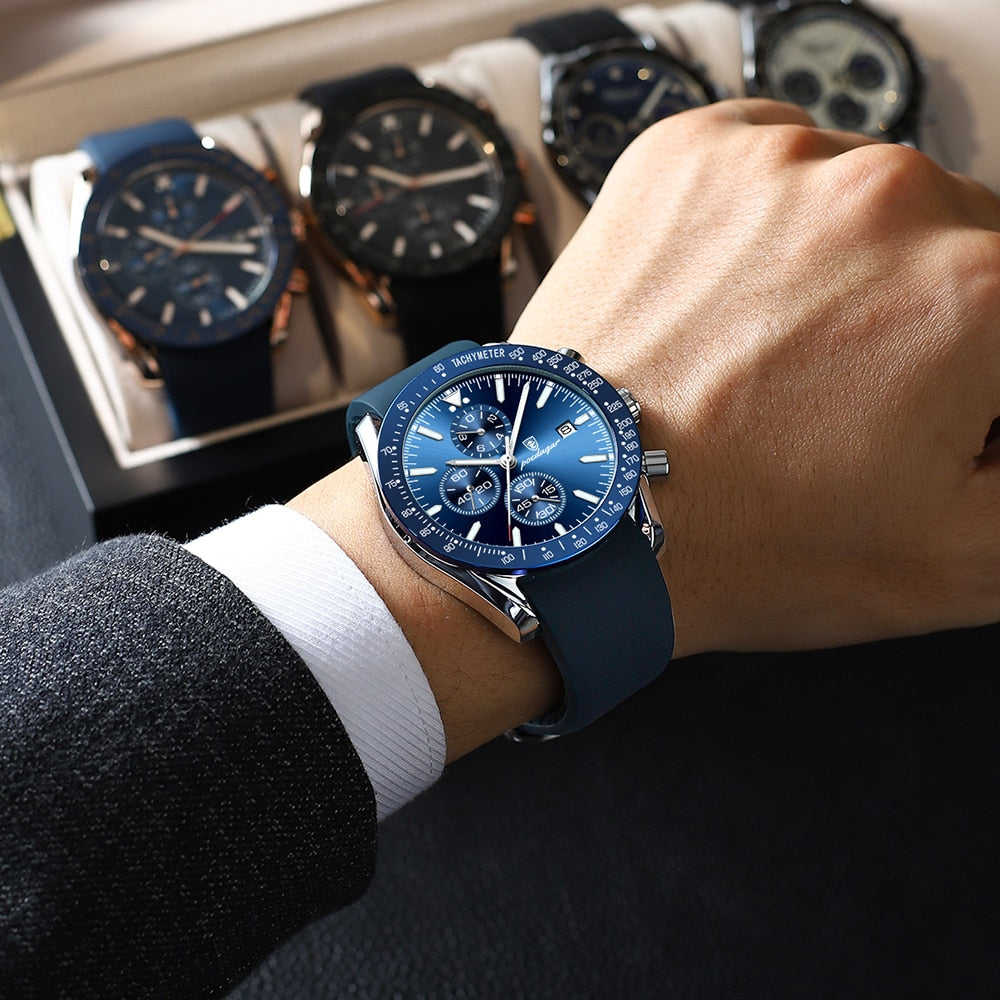 Brilliant Date Chronograph Watch™ Olsen & Olsen