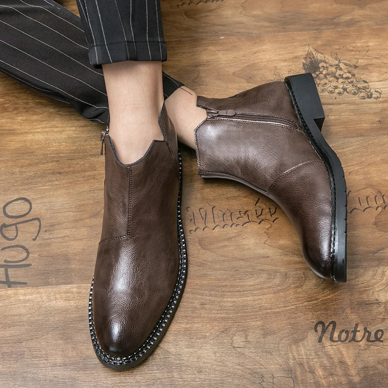 Genuine Leather Rufus Boots