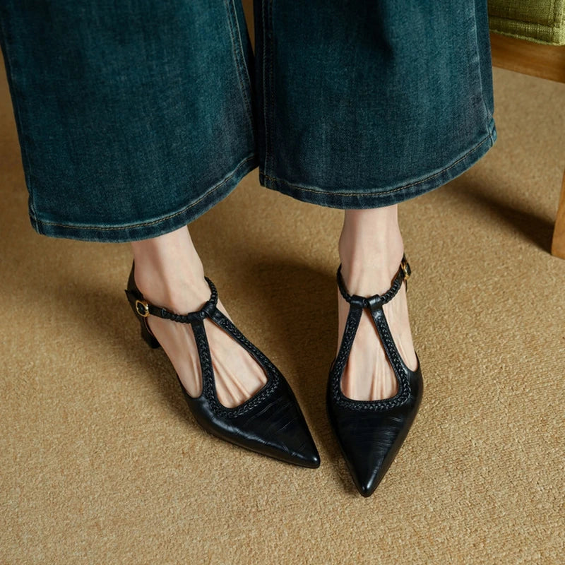 Alawi | Classic Leather Heels