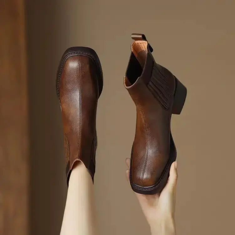 Reloria | Women's Round Toe Boots