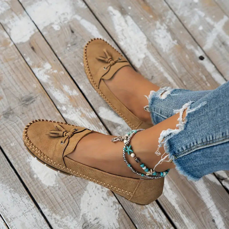 Alice| Relaxed Soft Moccasins