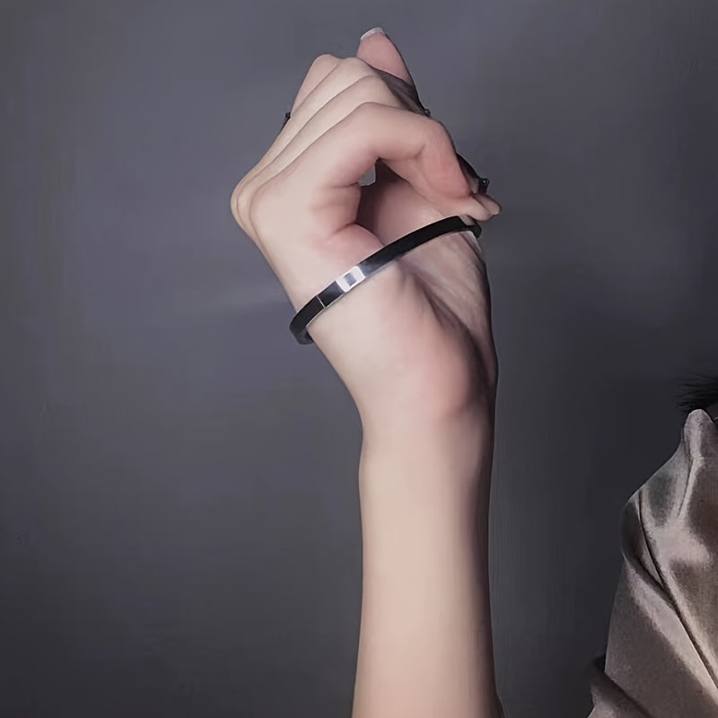 Minimalist Stainless Steel Bracelet