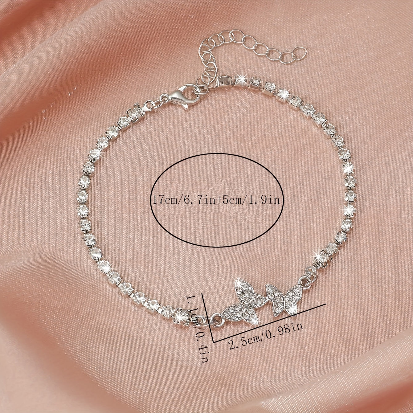 Radiant Butterfly Style Bracelet