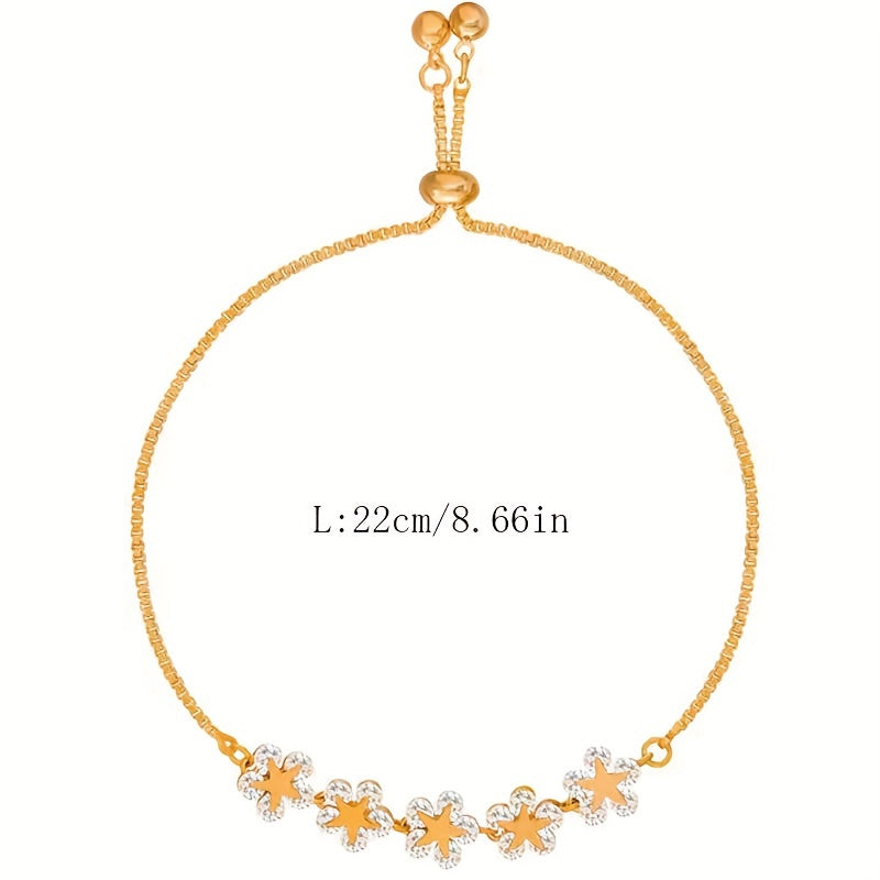 Flower Beaded Bracelet