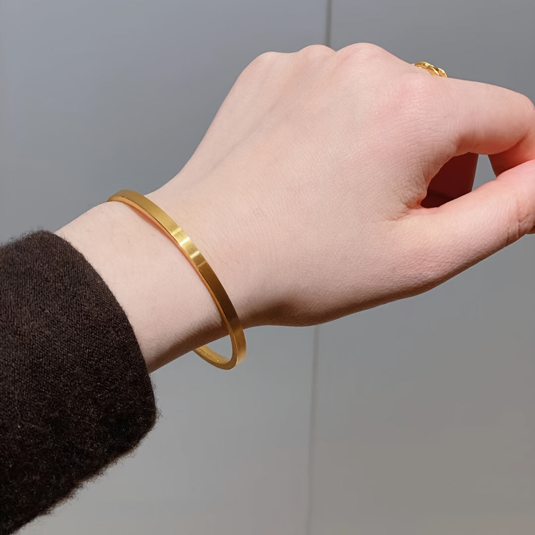 Minimalist Stainless Steel Bracelet