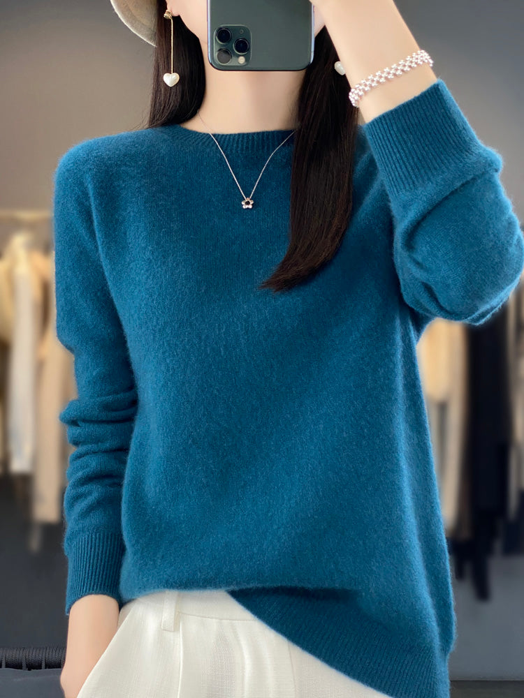 Anette | Women's Cozy Cotton Sweater