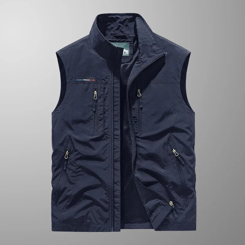 Boli | Breathable Cargo Gilet with Multiple Pockets