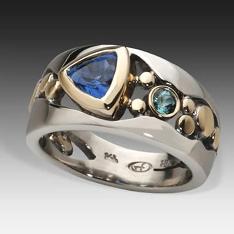 Blue Classic Ring