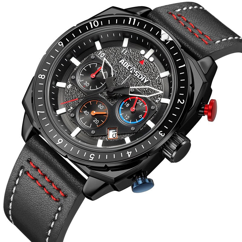 Luxury Quartz Sport Chronograph Watch™ - Olsen & Olsen