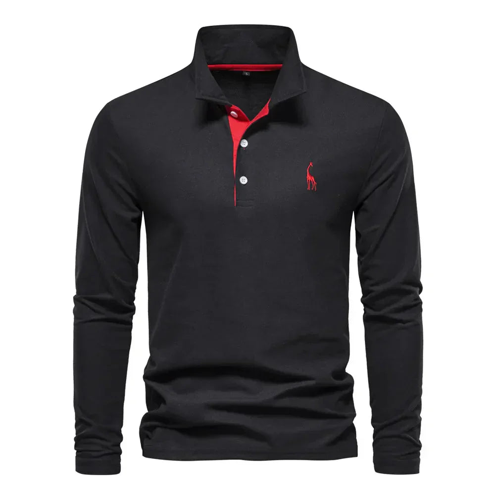 Cedar | Long Sleeve Polo
