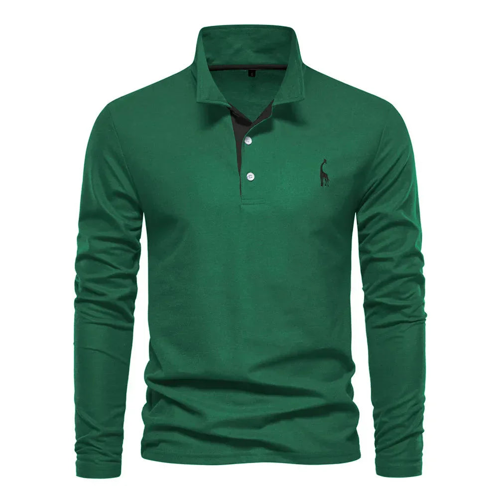 Cedar | Long Sleeve Polo