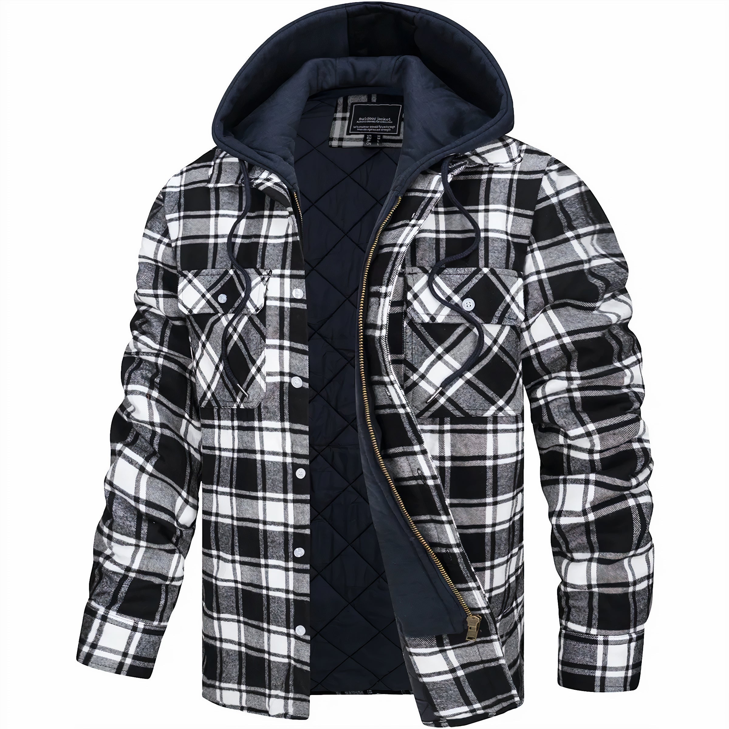 Karl | Checked Zip Jacket
