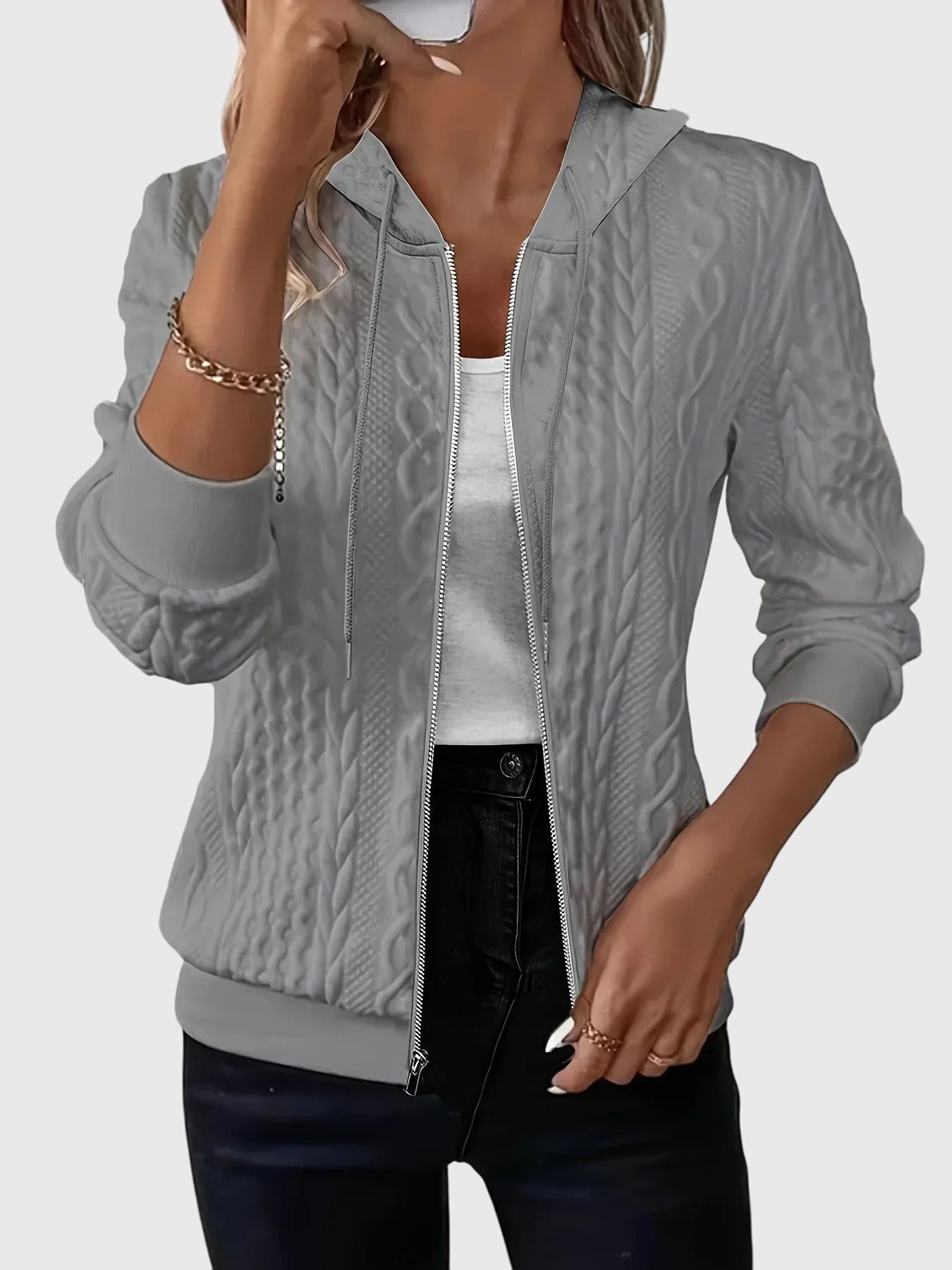 Jenna | Women's Hoodie with Zipper