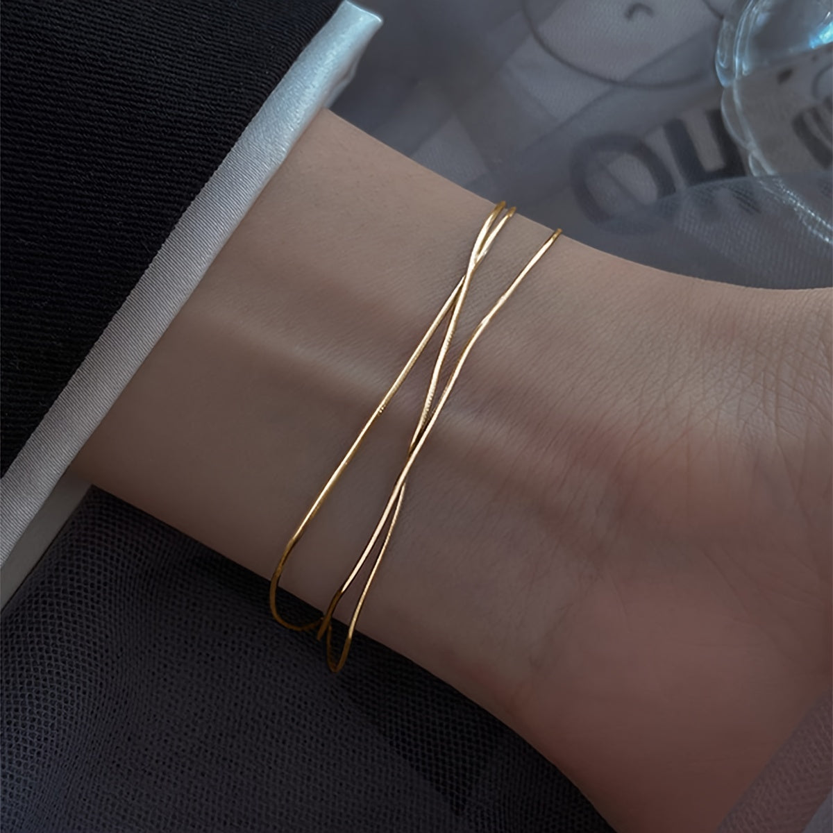 Nooxian Snake Bone Bracelet