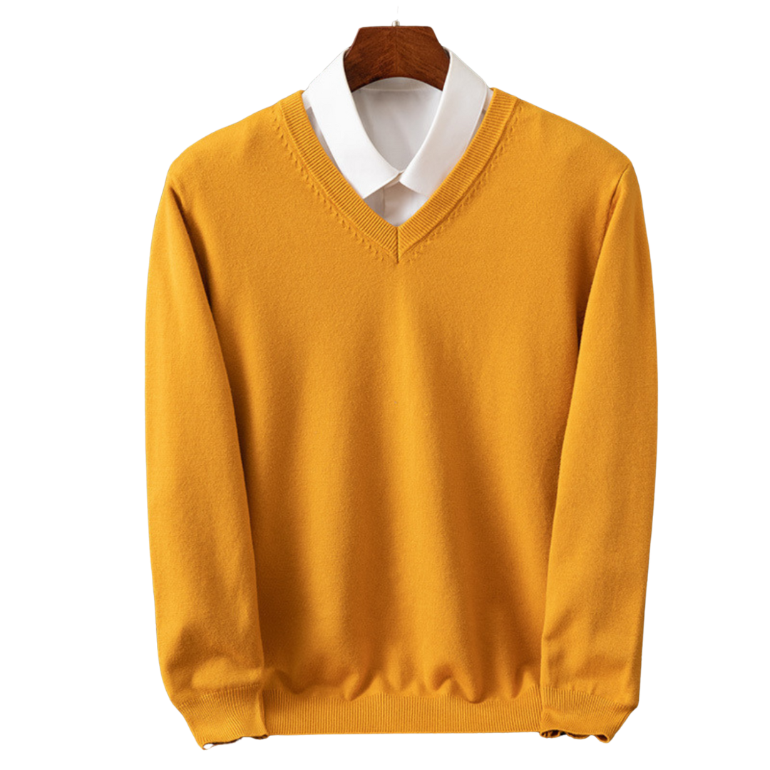 Bexford - V-Neck Pullover in Pure for Men
