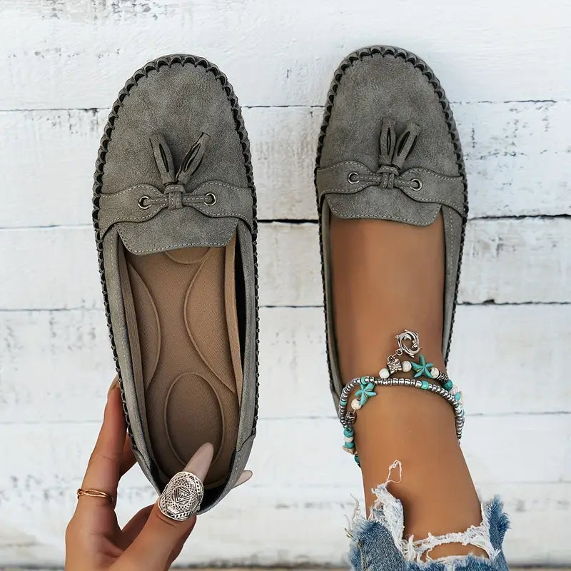 Alice| Relaxed Soft Moccasins