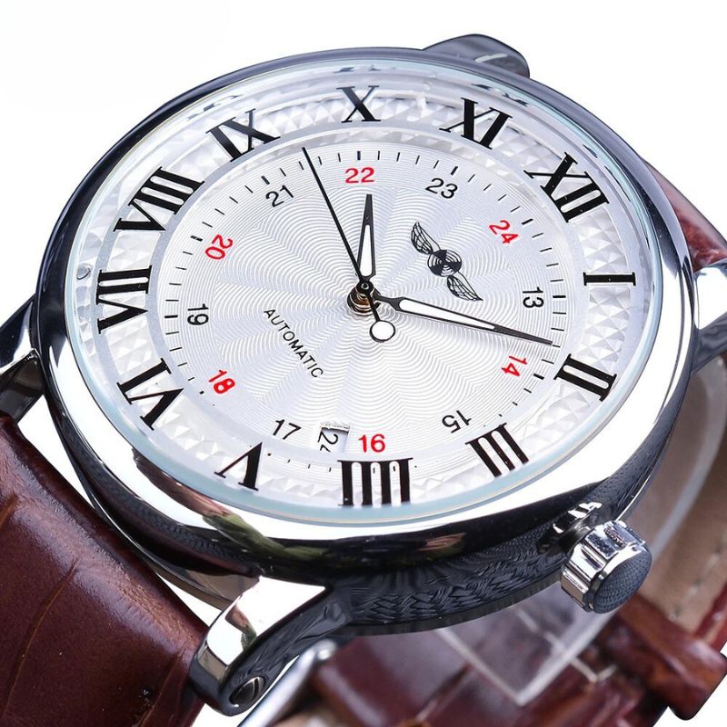 Luxury Automatic Leather Watch™ - Olsen & Olsen